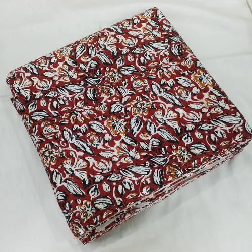 Cotton mul mul Maroon